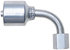 G25655-0610 by GATES - Female DIN 24 Cone Swivel - Light Series with O-Ring - 90 Bent Tube (MegaCrimp)