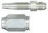 G28165-0606 by GATES - Hydraulic Coupling/Adapter - Male JIC 37 Flare (Type T for G2 Hose - 2 Wire)