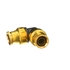 G31404-0808C by GATES - Composite Air Brake Union - 90 (Composite Air Brake SureLok - D.O.T.)