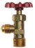 G33612-0604 by GATES - Hyd Coupling/Adapter- Truck Valve 90 - Male SAE 45 to Male Pipe Branch (Valves)