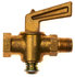 G33710-0606 by GATES - Shut-Off Valve - 3/8 in.-18 Thread 1 and 2, Male Pipe to Female Pipe Run