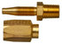 G34100-0504B by GATES - Male Pipe (NPTF - 30 Cone Seat) - Brass (C5CXH, C5C, C5D and C5M Hose)