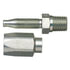 G34100-1008X by GATES - Male Pipe (NPTF - 30 Cone Seat) - Steel (C5CXH, C5C, C5D and C5M Hose)