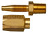 G34100-1008B by GATES - Male Pipe (NPTF - 30 Cone Seat) - Brass (C5CXH, C5C, C5D and C5M Hose)