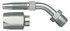 G34502-0808 by GATES - Hyd Coupling/Adapter- Male SAE 45 Flare Inverted Swivel - 45 Bent Tube - Steel