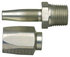 G35100-0606 by GATES - Hydraulic Coupling/Adapter - Male Pipe (NPTF - 30 Cone Seat) - Steel (C5E Hose)