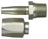 G35100-2020 by GATES - Hydraulic Coupling/Adapter - Male Pipe (NPTF - 30 Cone Seat) - Steel (C5E Hose)