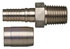 G40100-0402S by GATES - Hyd Coupling/Adapter- Male Pipe (NPTF - 30 Cone Seat) - Stainless Steel (C14)