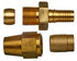 G40461-1212B by GATES - Hydraulic Coupling/Adapter - Straight Tube Assembly - Brass (C14)
