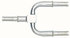 G465421010 by GATES - A/C Refrigerant Hose Fitting - Y Splicer (PolarSeal II ACC)