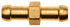 G57300-0808 by GATES - Hydraulic Coupling/Adapter - Mini-Barb Bulkhead Union (Mini-Barbed Tube)
