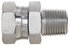 G60140-0808 by GATES - Hyd Coupling/Adapter- Male Pipe NPTF to Female Pipe Swivel NPSM (SAE to SAE)