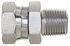G60140-0608 by GATES - Hyd Coupling/Adapter- Male Pipe NPTF to Female Pipe Swivel NPSM (SAE to SAE)