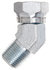 G60142-0202 by GATES - Male Pipe NPTF to Female Pipe Swivel NPSM - 45 (SAE to SAE)