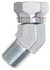 G60142-0406 by GATES - Male Pipe NPTF to Female Pipe Swivel NPSM - 45 (SAE to SAE)