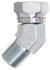 G60142-0606 by GATES - Male Pipe NPTF to Female Pipe Swivel NPSM - 45 (SAE to SAE)