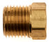 G60599-0808 by GATES - Hydraulic Coupling/Adapter - Male Inverted Tube Nut - Brass (Inverted Flare)