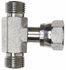 G60742-1616 by GATES - Male Flat-Face O-Ring on Run to Female Flat-Face Swivel - Tee (SAE to SAE)