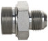 G63990-2212 by GATES - Hyd Coupling/Adapter - Male Kobelco to Male JIC 37 Flare (Metric Conversion)