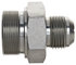 G63990-3520 by GATES - Hyd Coupling/Adapter - Male Kobelco to Male JIC 37 Flare (Metric Conversion)