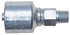 G25100-0404 by GATES - Hydraulic Coupling/Adapter - Male Pipe (NPTF - 30 Cone Seat) (MegaCrimp)
