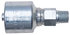 G25100-0606X by GATES - Hydraulic Coupling/Adapter - Male Pipe (NPTF - 30 Cone Seat) (MegaCrimp)