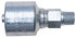 G25100-0408X by GATES - Hydraulic Coupling/Adapter - Male Pipe (NPTF - 30 Cone Seat) (MegaCrimp)