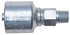 G25100-1012X by GATES - Hydraulic Coupling/Adapter - Male Pipe (NPTF - 30 Cone Seat) (MegaCrimp)
