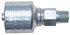 G25100-1212 by GATES - Hydraulic Coupling/Adapter - Male Pipe (NPTF - 30 Cone Seat) (MegaCrimp)