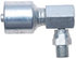 G25106-0404 by GATES - Male Pipe Swivel - 90 Block (NPTF - without 30 Cone Seat) (MegaCrimp)