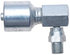 G25106-0404X by GATES - Male Pipe Swivel - 90 Block (NPTF - without 30 Cone Seat) (MegaCrimp)