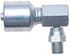 G25106-0606X by GATES - Male Pipe Swivel - 90 Block (NPTF - without 30 Cone Seat) (MegaCrimp)