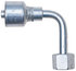 G25241-0404 by GATES - Hyd Coupling/Adapter- Female Flat-Face O-Ring Swivel - 90 Bent Tube (MegaCrimp)