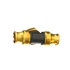G31142-0402C by GATES - Hydraulic Coupling/Adapter - Composite AB to Composite AB to Male Pipe Swivel