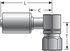 G475960808S by GATES - Female SAE Tube O-Ring Nut Swivel - 90 Block - Steel (PolarSeal II ACB)