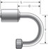 G476100606S by GATES - Female SAE Tube O-Ring Nut - 180 Bent Tube - Steel (PolarSeal II ACB)