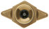 G95121-1616 by GATES - Quick Disconnect Coupler - Female (Brass) - Wing Nut (Cast Iron) (G951 Series)