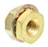 G33301-0404 by GATES - Female Pipe to Female Pipe Bulkhead (Pipe Adapters)