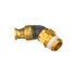 G31122-0608C by GATES - Hydraulic Coupling/Adapter - Composite Air Brake to Male Pipe Swivel - 45