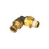 G31124-0406C by GATES - Hydraulic Coupling/Adapter - Composite Air Brake to Male Pipe Swivel- 90