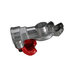 G33031-0608 by GATES - Hydraulic Coupling/Adapter - Gladhand (Air Brake for Rubber Hose)