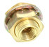 G33301-0404 by GATES - Female Pipe to Female Pipe Bulkhead (Pipe Adapters)
