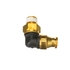 G31124-0402C by GATES - Hydraulic Coupling/Adapter - Composite Air Brake to Male Pipe Swivel - 90