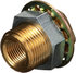 G33300-0404 by GATES - Hydraulic Coupling/Adapter - Female Pipe to Female Pipe Bulkhead (Pipe Adapters)