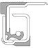 370012A by NATIONAL SEALS - Wheel Seal