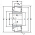 4T-18780 by NTN - Multi-Purpose Bearing - Roller Bearing, Tapered Cone, Single Row, 1-13/16" Bore, 11/16" Width