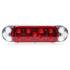 M85616R by MAXXIMA - HBRD LGHT OVL RED NEW 13 LED