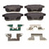 Motorcraft BR1259B Disc Brake Pad Set KIT - BRAKE LINING