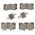 BR1784 by MOTORCRAFT - KIT - BRAKE LINING