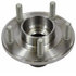 HUB81 by MOTORCRAFT - Wheel Hub - Front, without Bearing, 5 x 4.25" Bolt Pattern